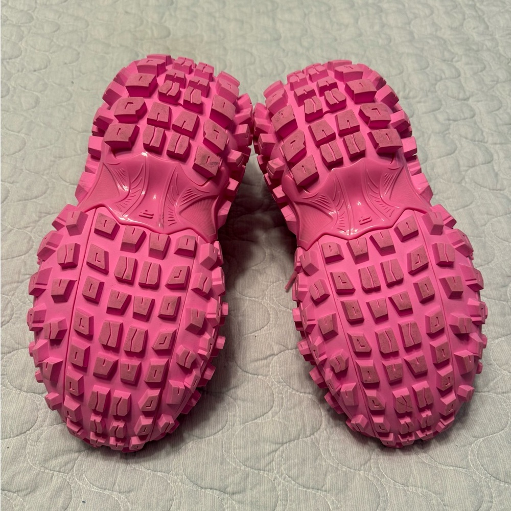 Balenciaga Bouncer Sneakers Women’s Size 10 Chunky Sole Pink Stunning - Picture 11 of 14